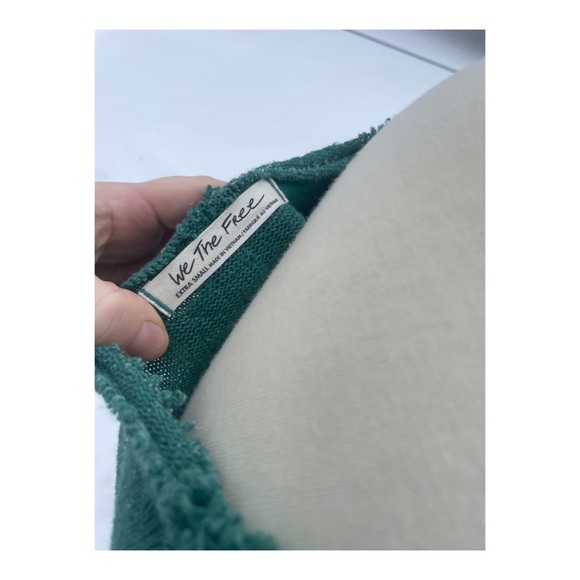 Free People Like A Boss Tee Everglade Sz XS NWT - Picture 5 of 10